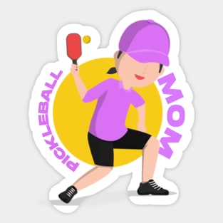 pickleball mom Sticker